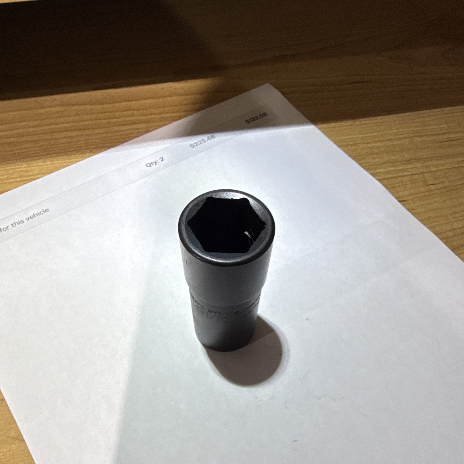New Snap On Tool 1/2 Inch Drive 3/4 – 13/16 SAE Impact Flip Socket A98A