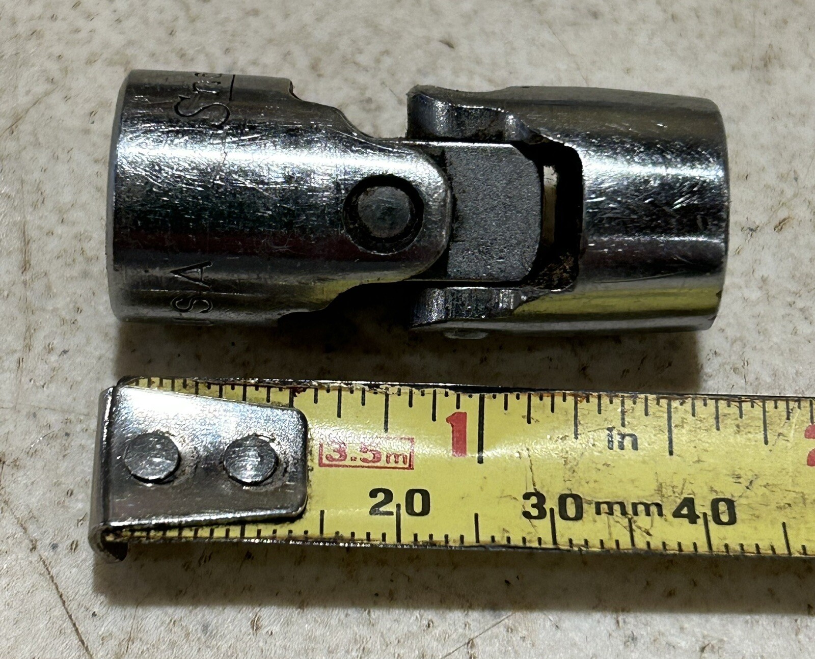 Snap On USA 7/16″ 12 Point 3/8″ Drive Swivel Socket FVU 14