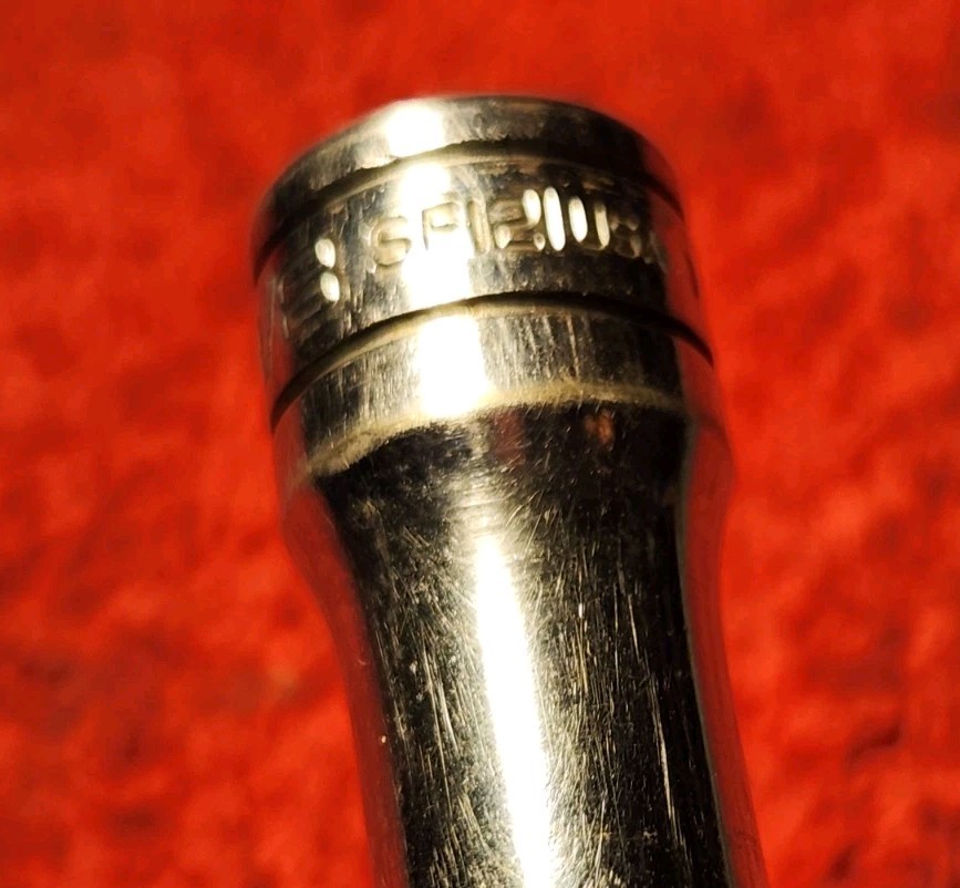 Snap-On USA Tools SF121 3/8″ SAE Deep Socket Ratchet Wrench 3/8″ Dr. 12 Point