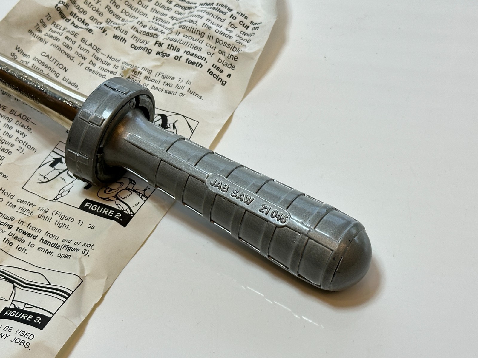 Easco Tools USA 21045 (Rare) Jab Hack Saw w/ Original Instructions NEW Old Stock