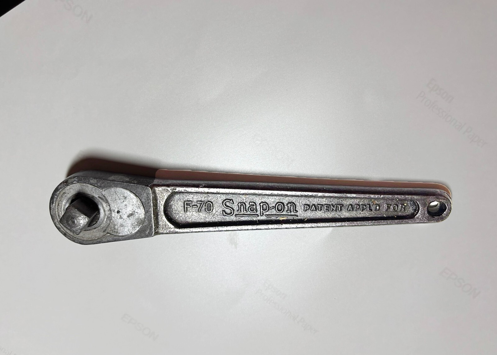 F 70 vintage snap on ratchet tool