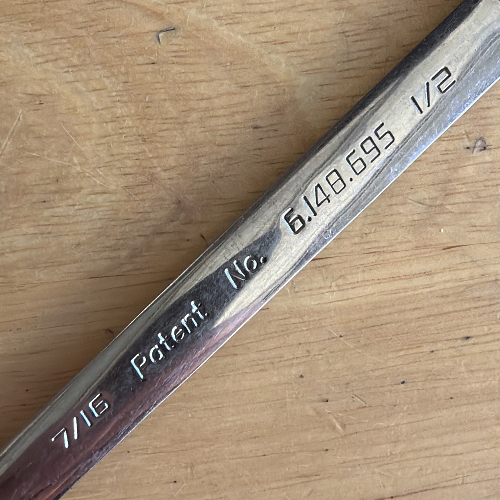Husky Pro Tools 7/16″ x 1/2″ Ratcheting Double Box End Wrench 12 Point 65484