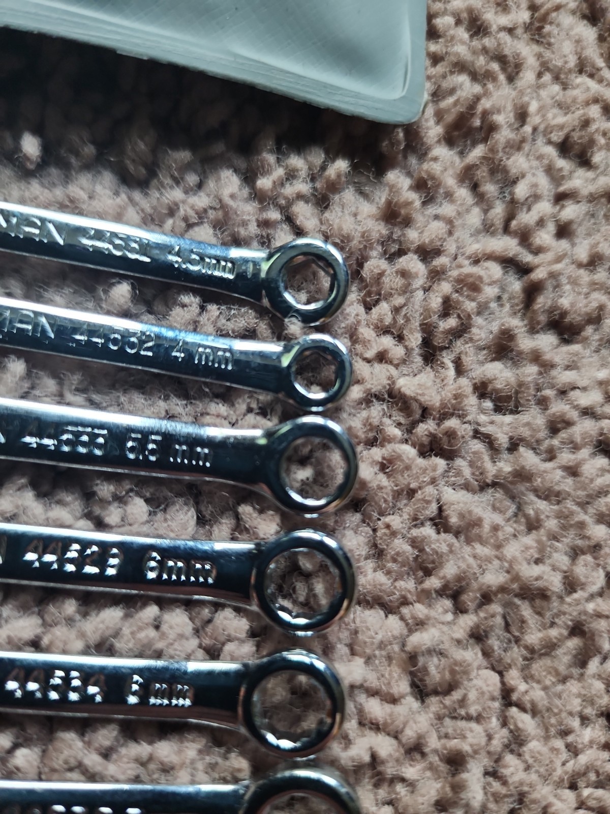 Craftsman 43443 METRIC Ignition Wrench Set 10 Pieces «Super Tuff» Made In USA.
