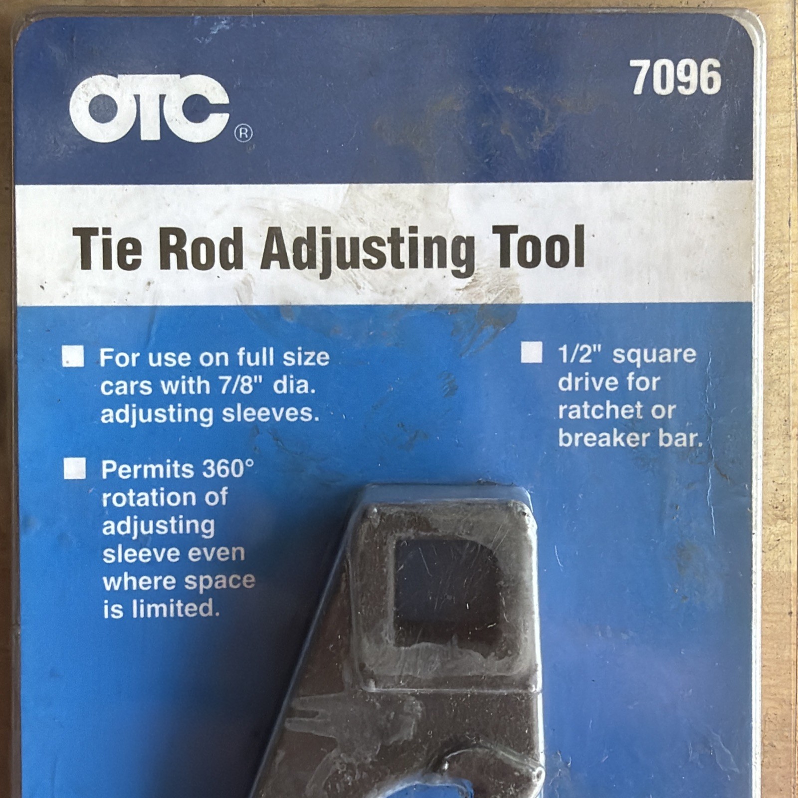 OTC Tools 7/8″ Tie Rod Adjusting Tool Wrench 1/2″ Drive 7096