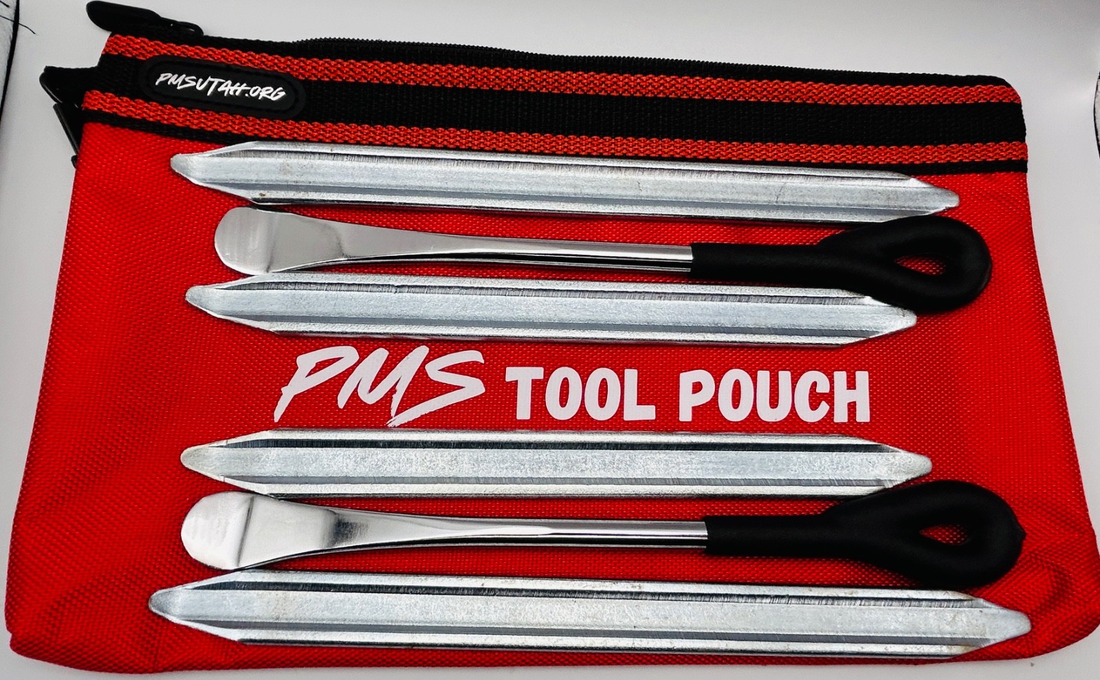 6 Pc Set Tire Iron Spoon Kit Tool Bag Auto Car Truck Changing Motorcycle ATV UTV