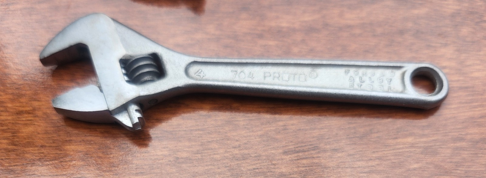 Vintage Proto 4″ Tools. 2- Adjustable Wrenches + 1- Slip-Joint Pliers USA