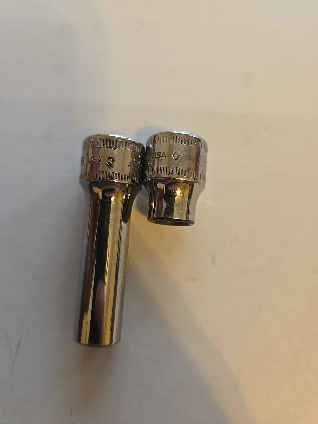 Snap On 3/8″ Drive 9MM 6PT Shallow Deep Chrome Sockets FSM91 SFSM9
