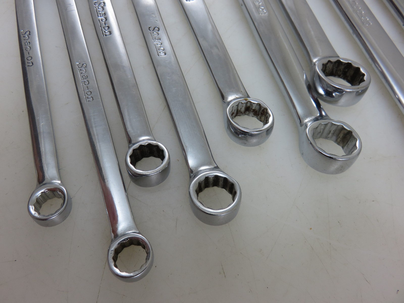 Snap-On OEXM SHORT Metric Combination Wrench 6mm-18mm 14pc Set Vintage USA