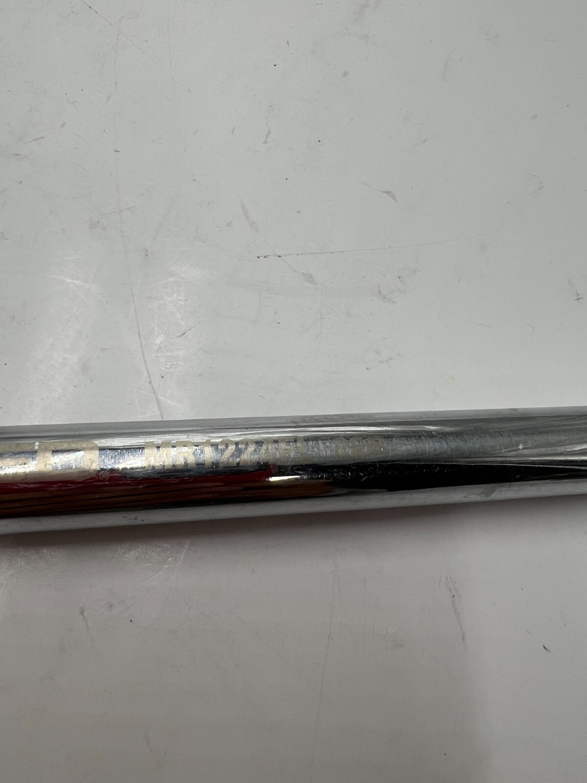 E-Z Red 1/2in Drive Locking Flexhead Chrome Grip Ratchet 22in MR1224FL