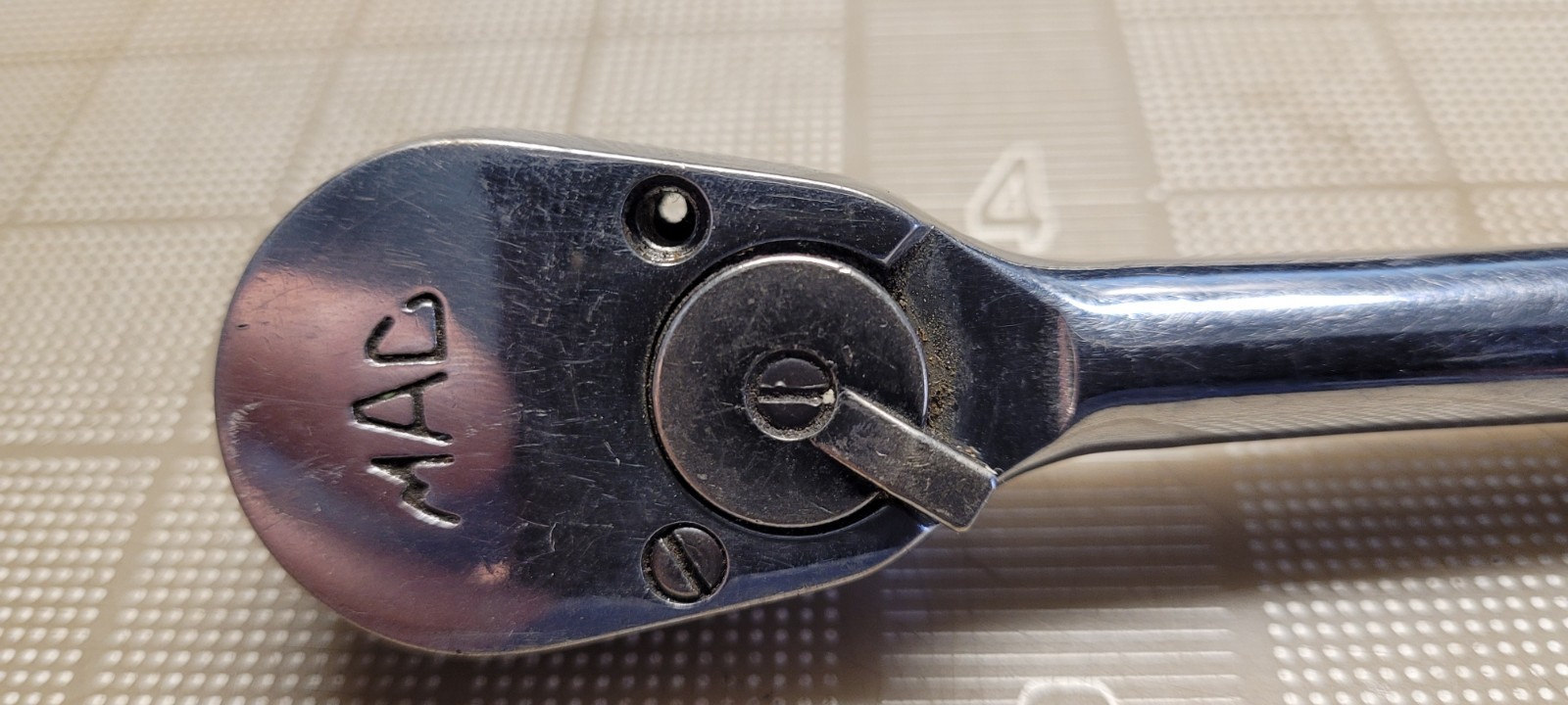 MAC XR8 – 3/8″ Drive Pear Head Ratchet – USA 7.5” Long