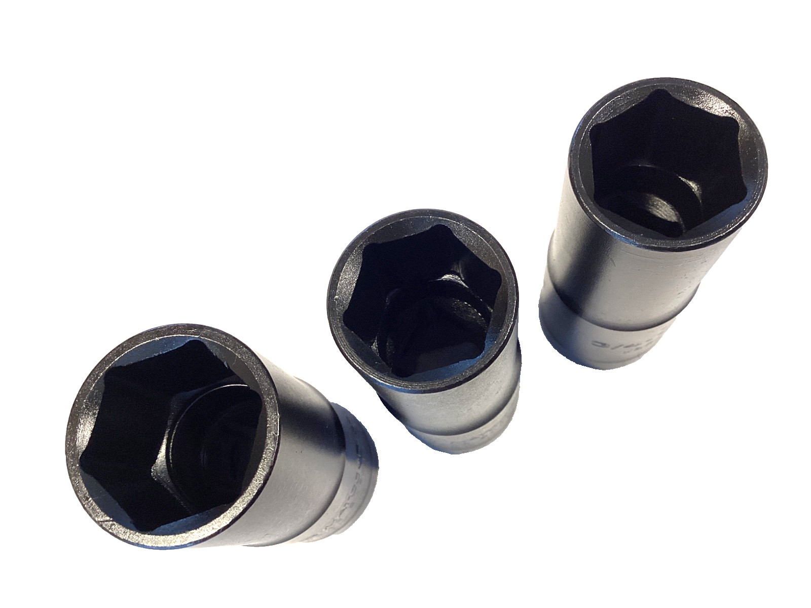 Matco Tools SCPT36PTB NEW 3 Piece 1/2” Drive 6Pt THIN WALL Flip Socket Set USA