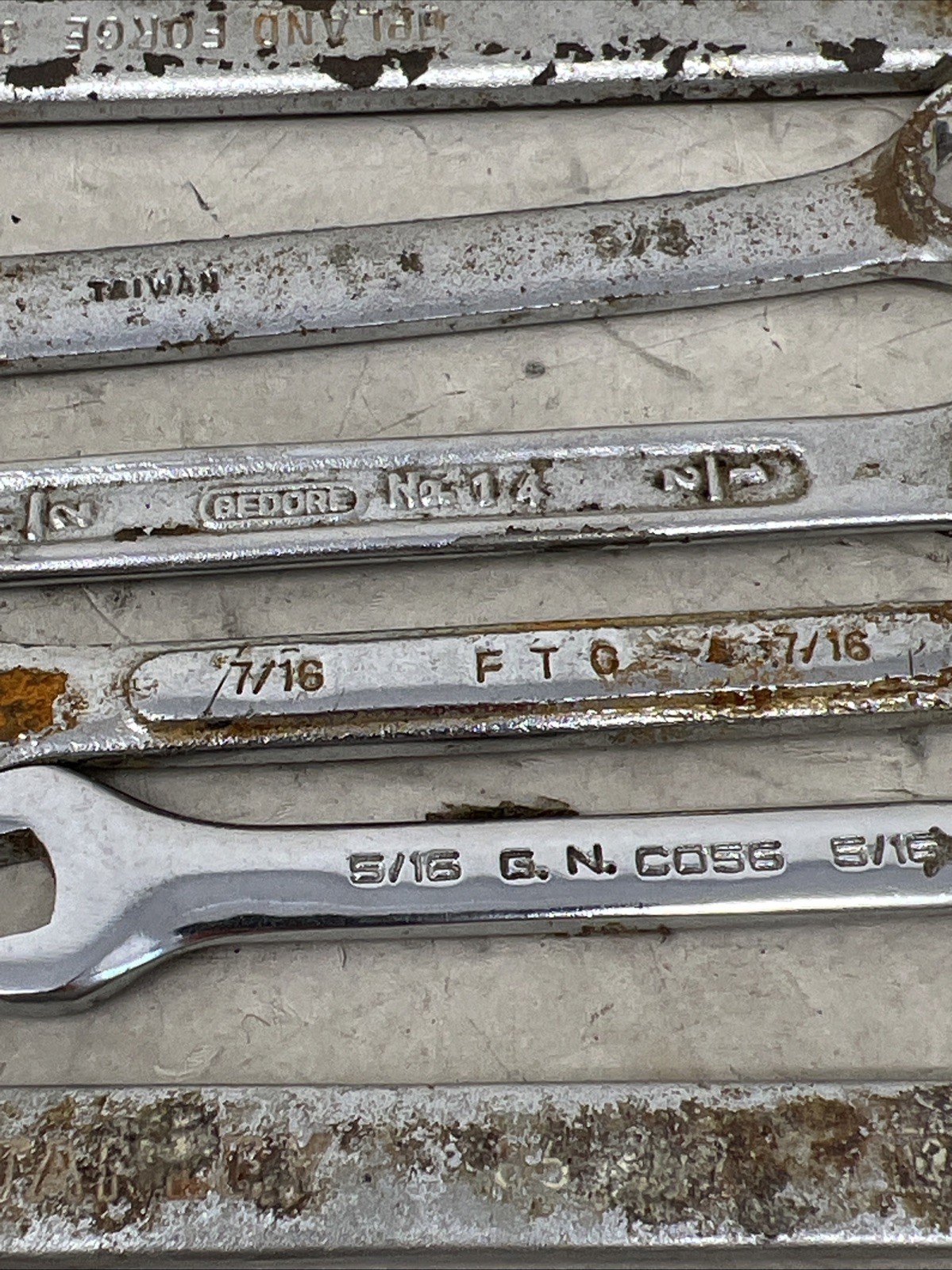 Mixed Lot of 25 Wrenches Pittsburg Durability Stanley Trades Pro