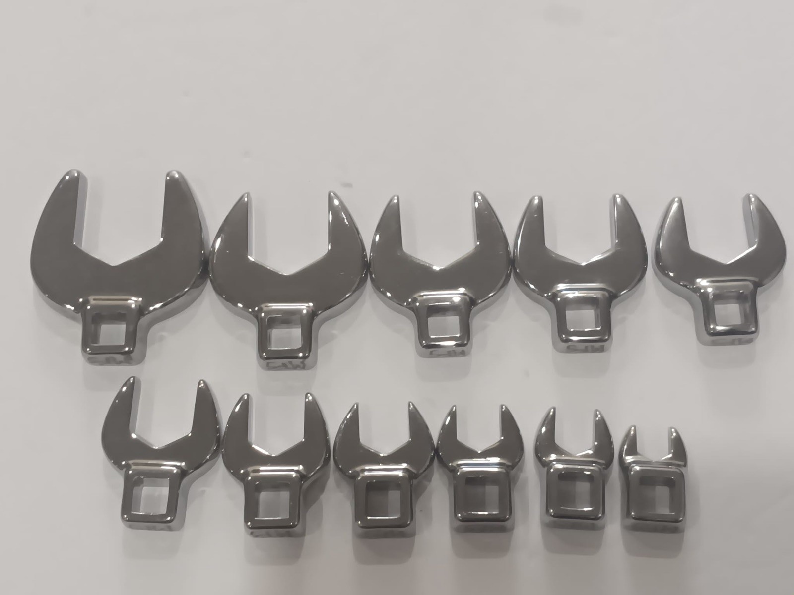 Matco 11pc 3/8” Drive SAE Crowfoot Wrench SET MADE IN USA (Read)