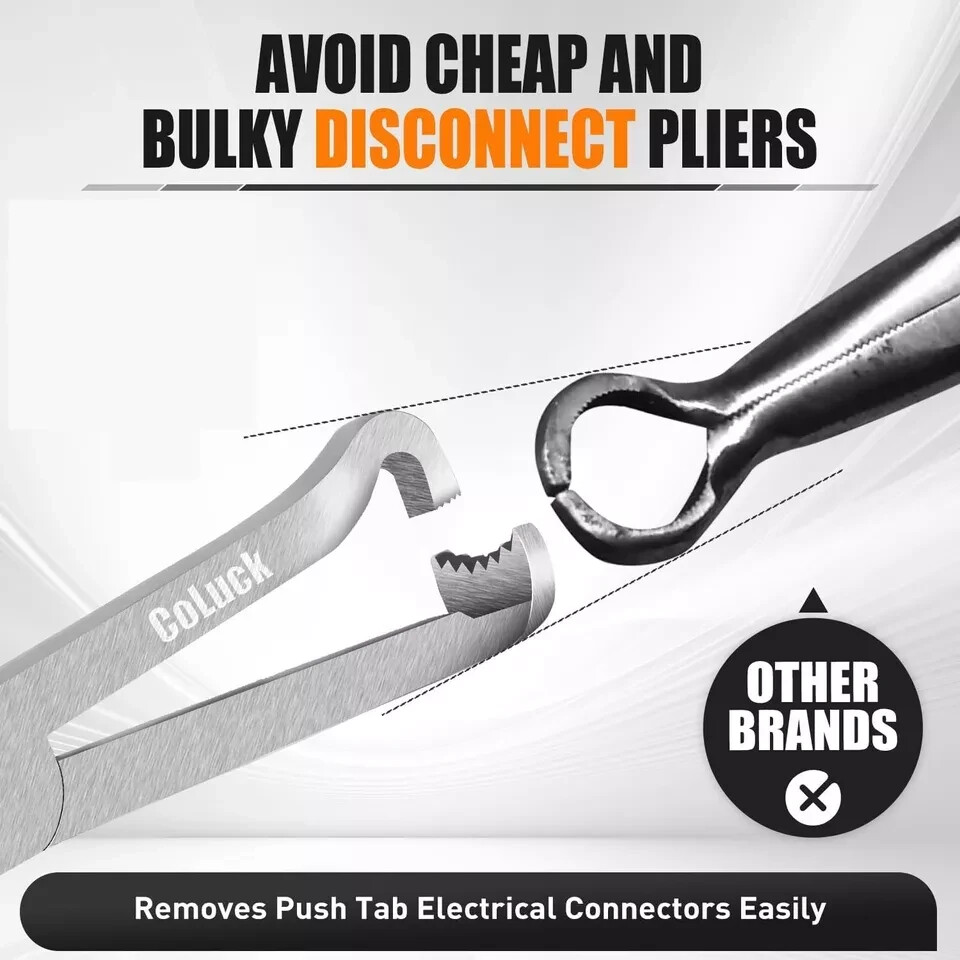 Electrical Disconnect Pliers 37960, Electrical Connector Separator 13120（2 pcs）