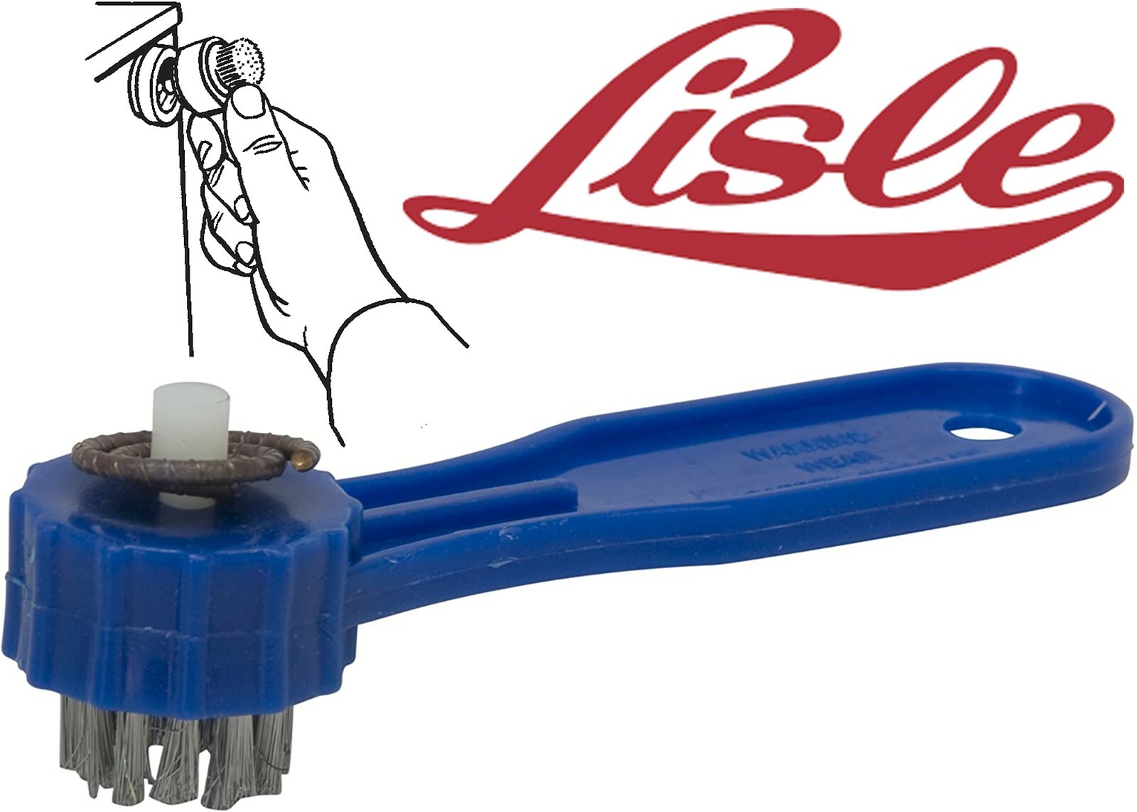 Lisle 11400 Battery Side Terminal Cleaner Brush Tool New Free Shipping USA