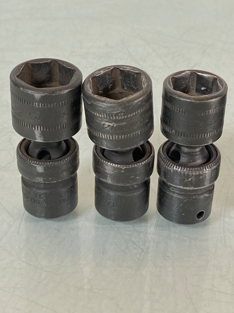 Snap On IPTMM 1/4″ Drive 6-Point Metric Flank Drive Shallow Swivel Impact Socket