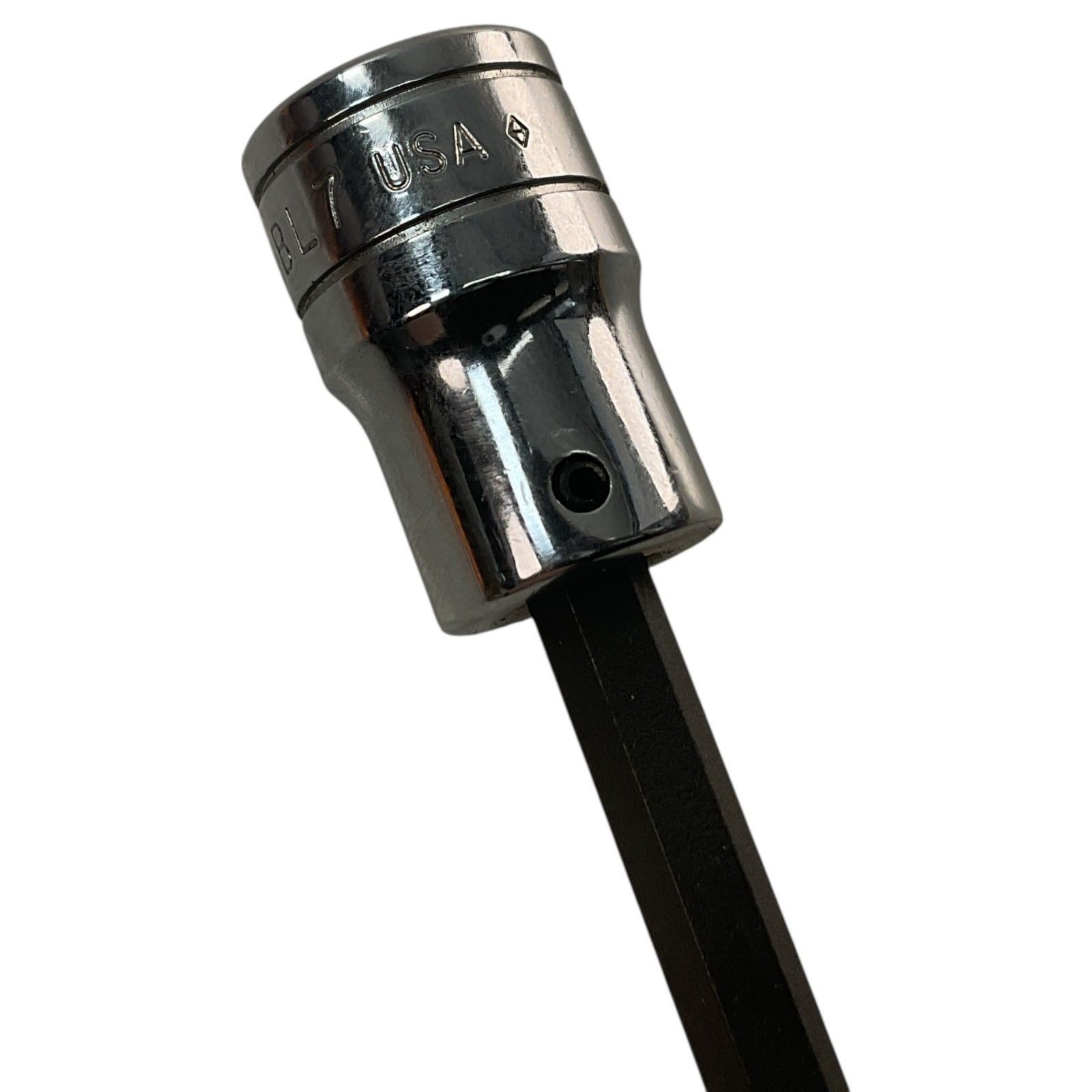 Snap-On Long Ball Hex Socket Driver FABL7 3/8″ Drive 7/32″ USA As Pictured Pro