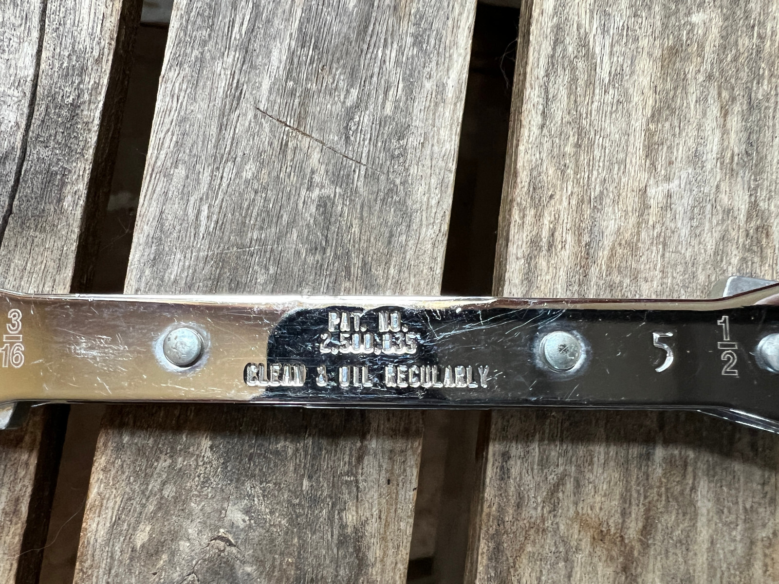Robinair 10559 Ratchet Wrench 3/16 & 1/4 pt & 9/16 & 1/2 6 pt Made by Langline