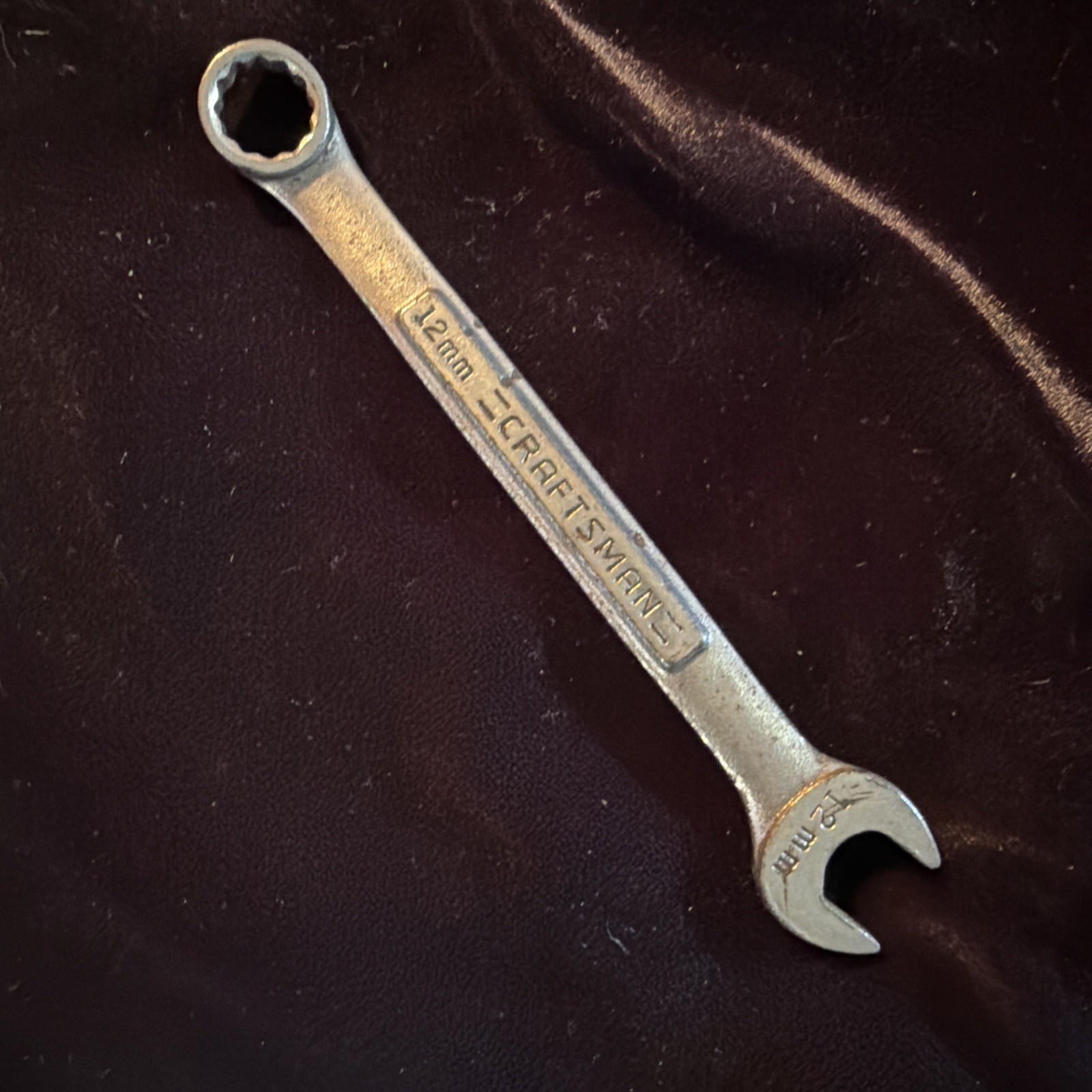 Craftsman 12mm Metric Combination 12 Point Wrench Forged In USA -VA- 42916 vtg