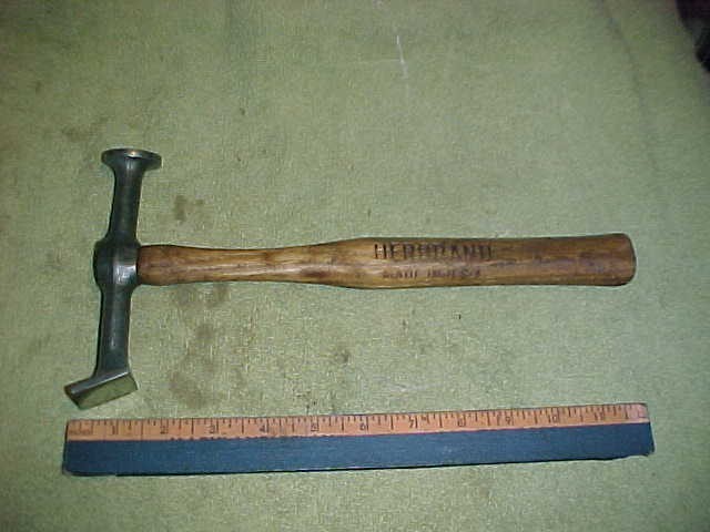 Auto Body Herbrand Metalmen Angled Round Square Faced Hammer Odd Shop Dolly Tool