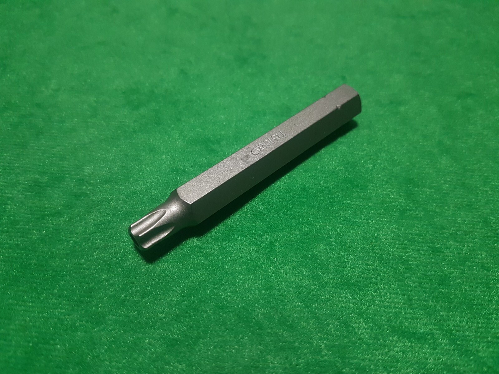 Halfords advanced T45 security torx bit 10mm hex shank 75mm length **FREE POST**