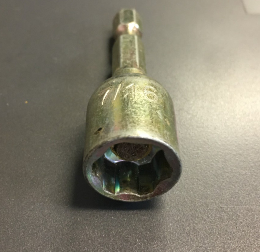 7/16″ FEMALE TO 1/4″ MALE, SOCKERT EXTENSION, 2″ LONG