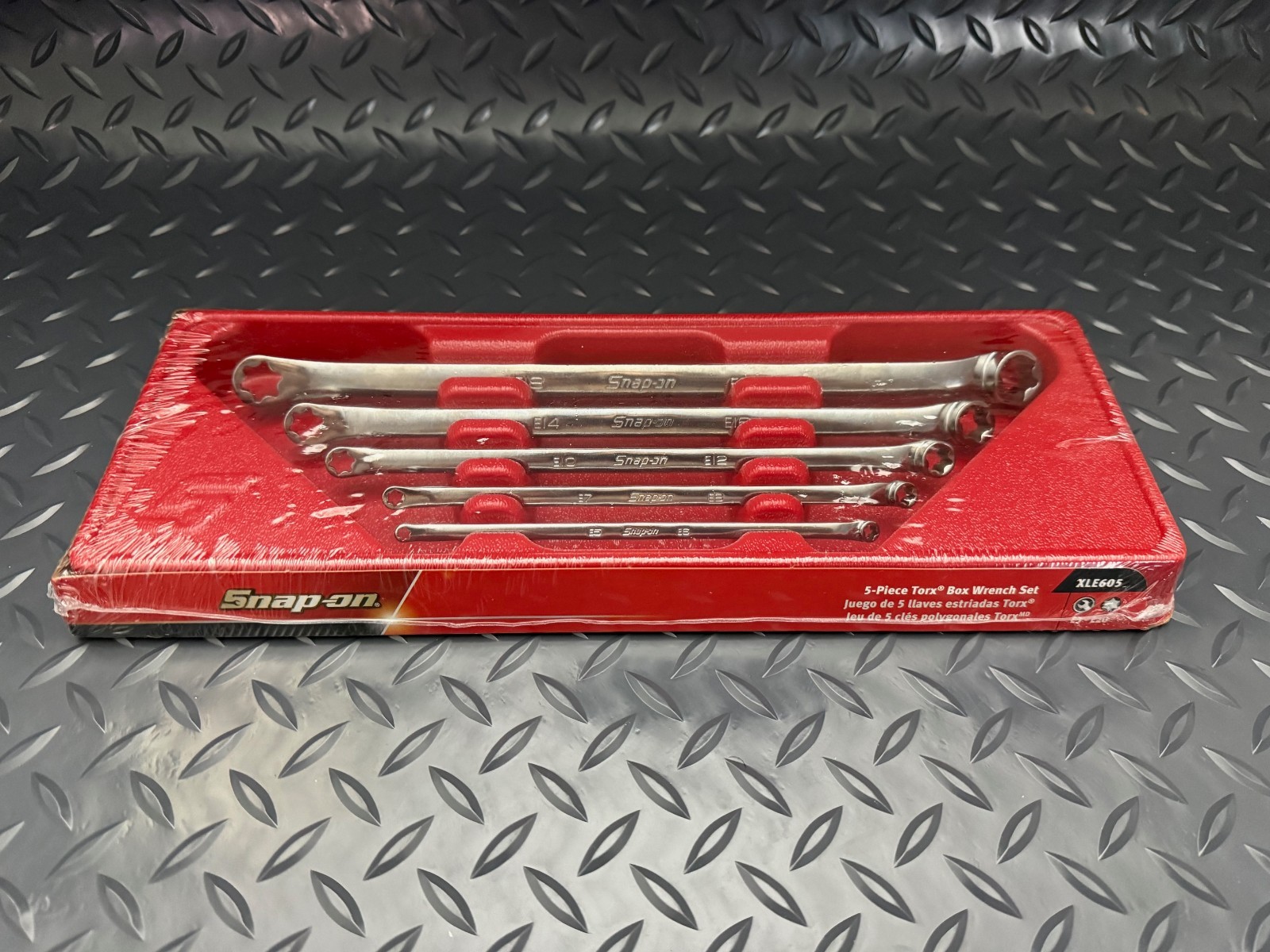 SNAP ON TOOLS USA 5 Pcs TORX Long 10º Offset Box Wrench Set E5-E20 XLE605 SEALED