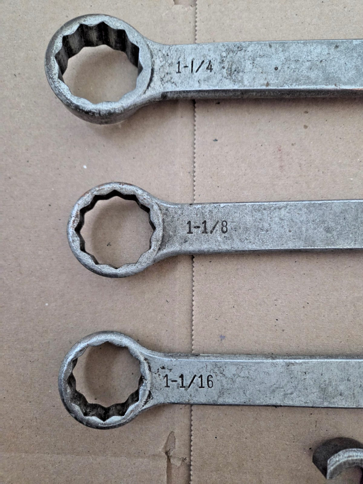 MAC TOOLS C14 C15 C16 1 1/16 -1 1/4 12 POINT OPEN WRENCH SET FLARE NUT OB 5 7 9