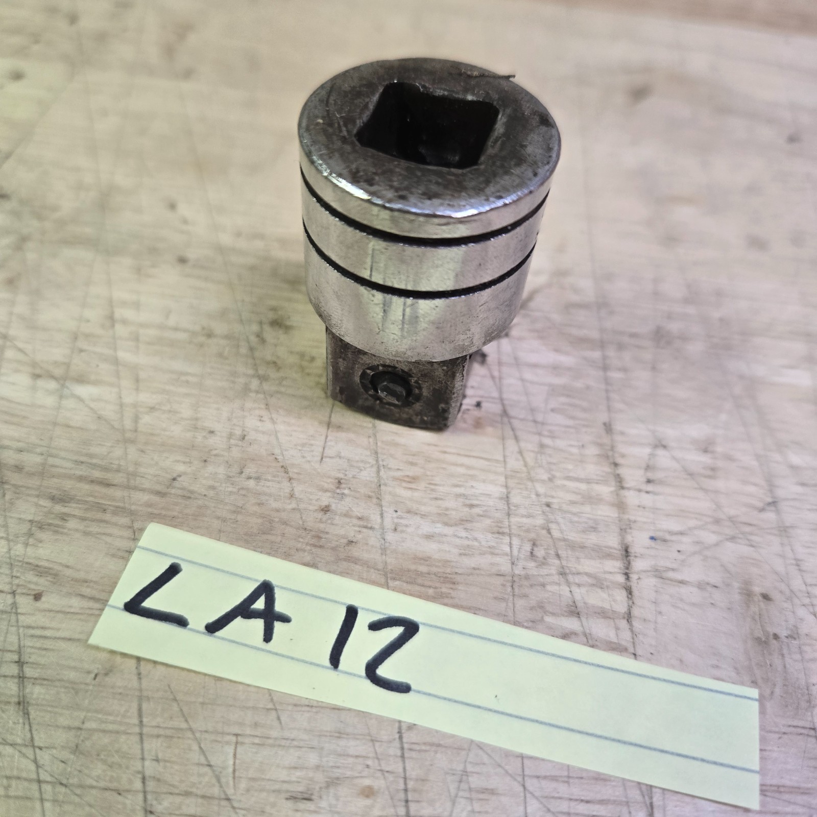 Snap-On LA12 1/2″ Female to 3/4″ Male Drive Socket Adapter Vintage
