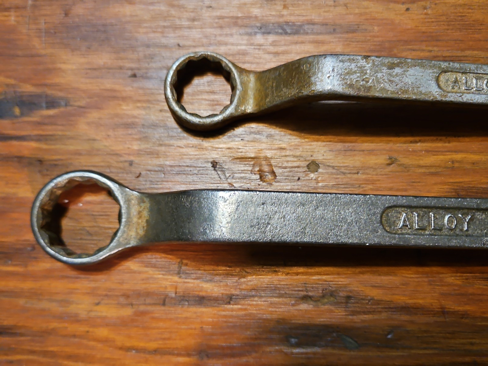 Dubl-Hex Wrench Set 183 185 Gray Canada Alloy Steel 3/4 25-32 15/16 1 Vintage