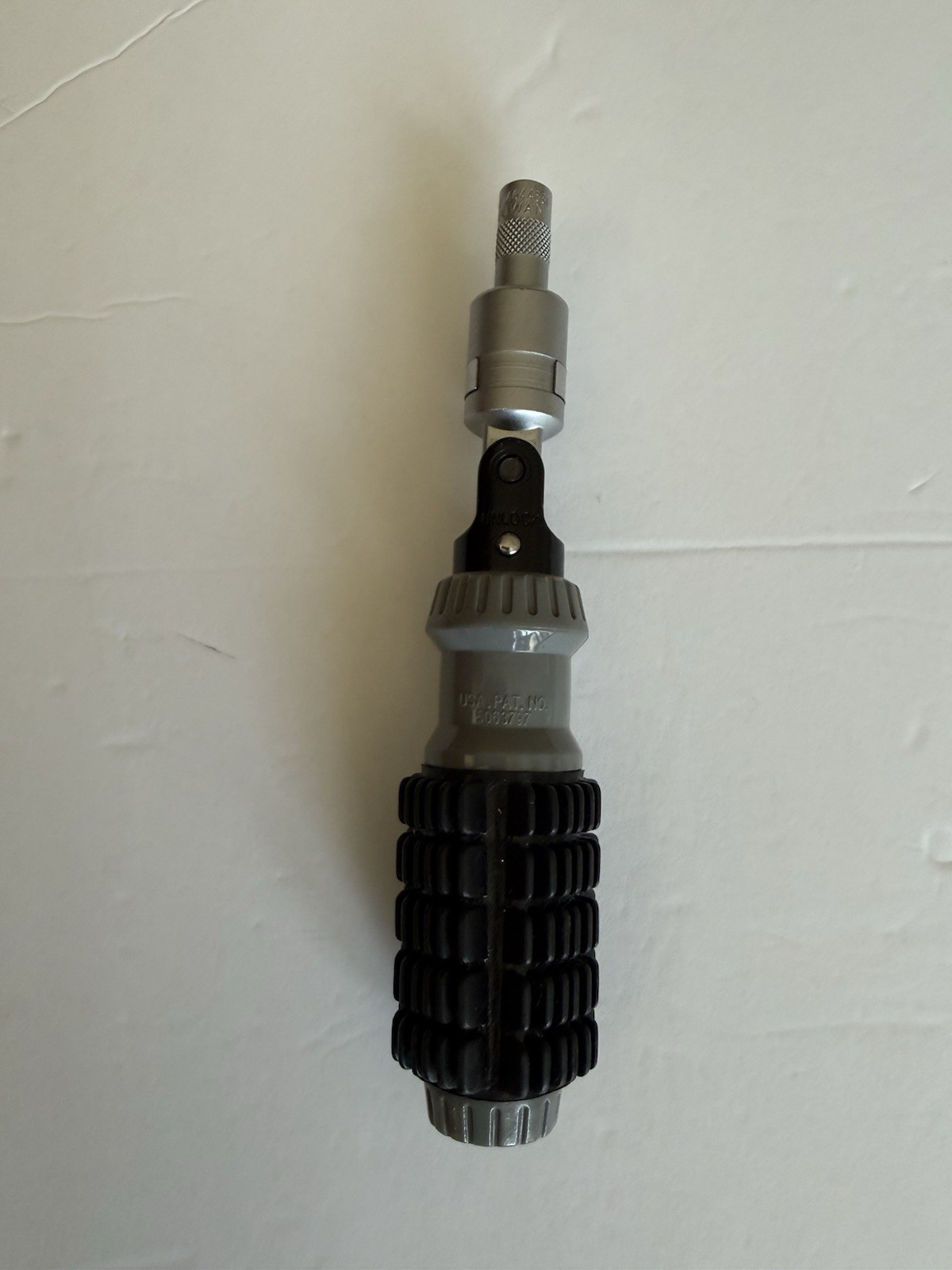 Germany PAT, 7.75” Ratchet Driver Flexible With 5 Heads. Pre Owned.