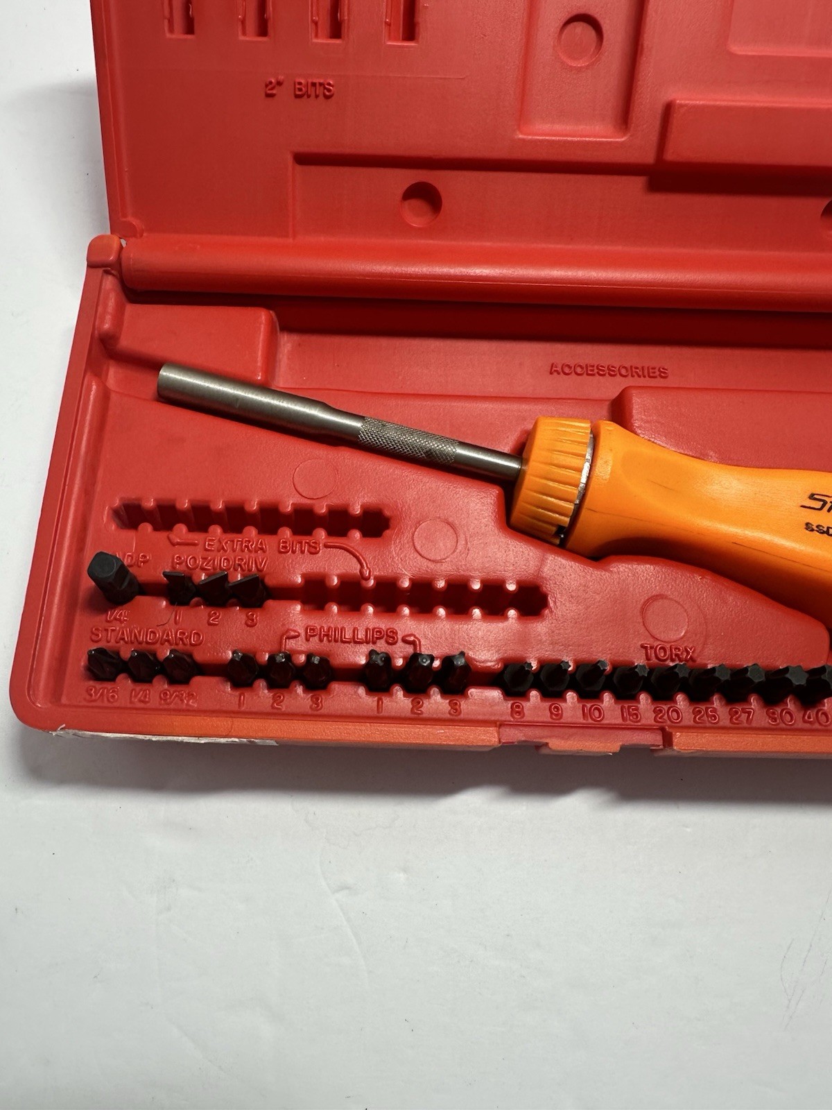 Snap On Ratcheting Screwdriver SSDMR4A-SSDM230 MADE IN USA