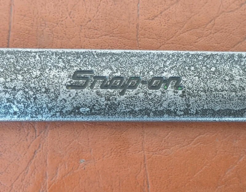 Snap-On 1-1/4″ GVS40B 4-Way Angle Head Open-End Industrial Finish Wrench USA