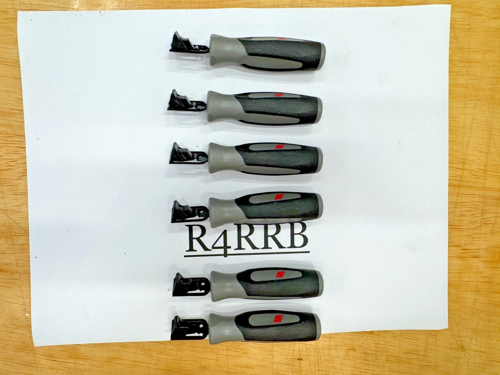 Snap-on Tools USA NEW 6PC DARK TITANIUM Feeler Gauge Holders LOT SET FB336-1DTx6