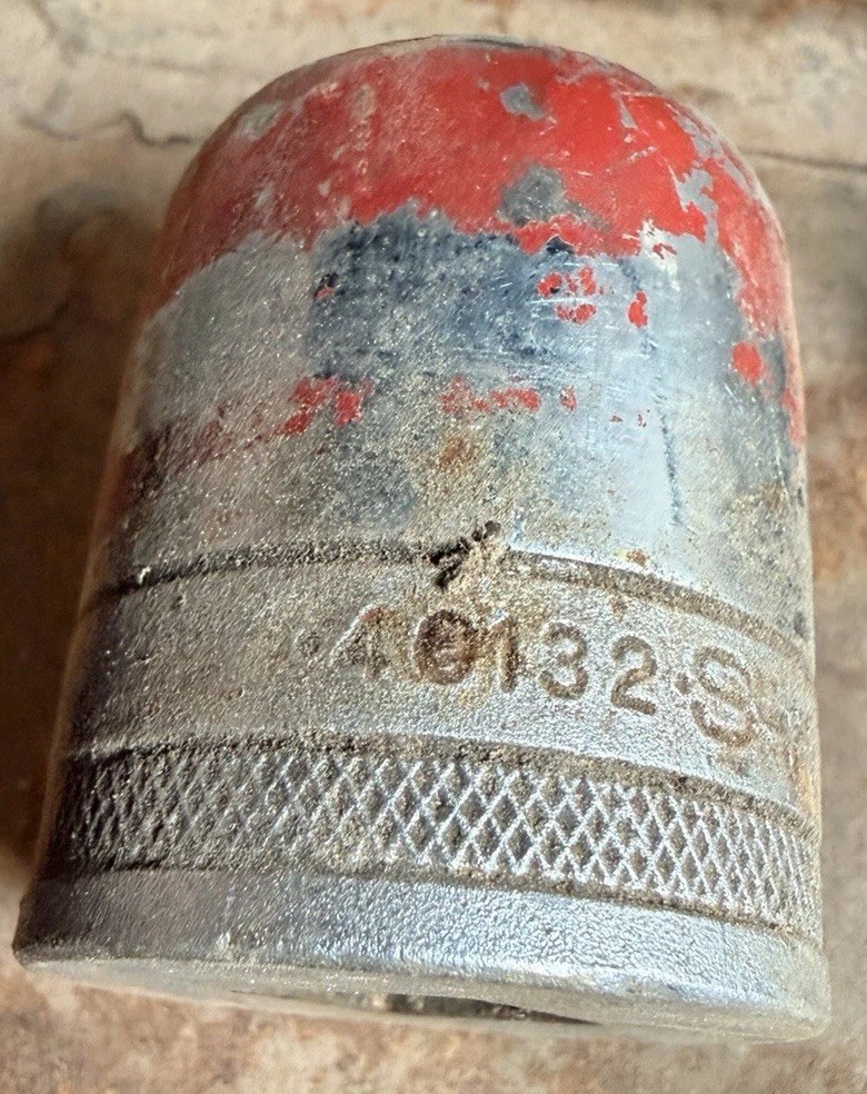 SK Tools 1/2” Drive Metal Case With 15/16” 1” 1-1/16” 1-1/8” USA Sockets Vintage