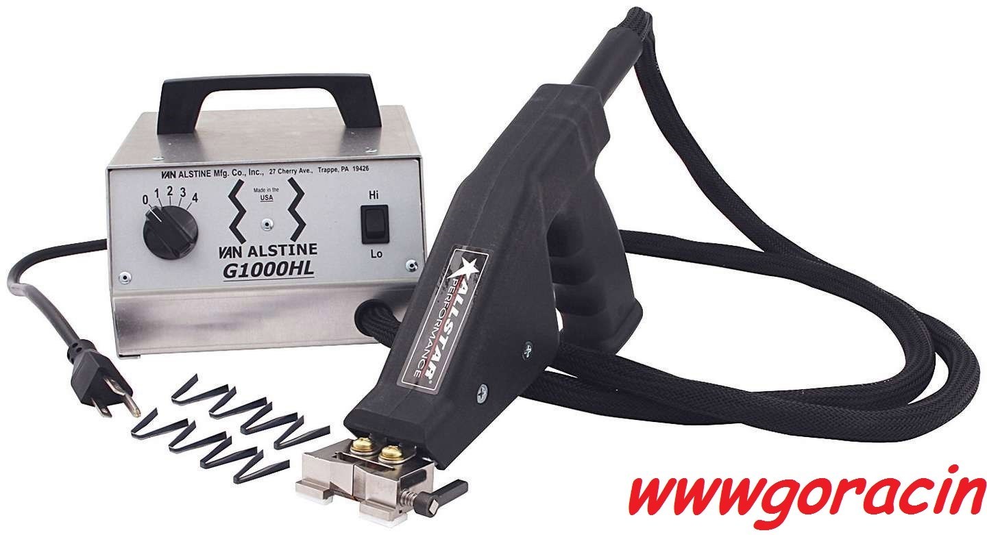 Van Alstine 110V Tire Groover Heated 1000 Watts Max.,#4 #6 #8 #10 Flat Blades X