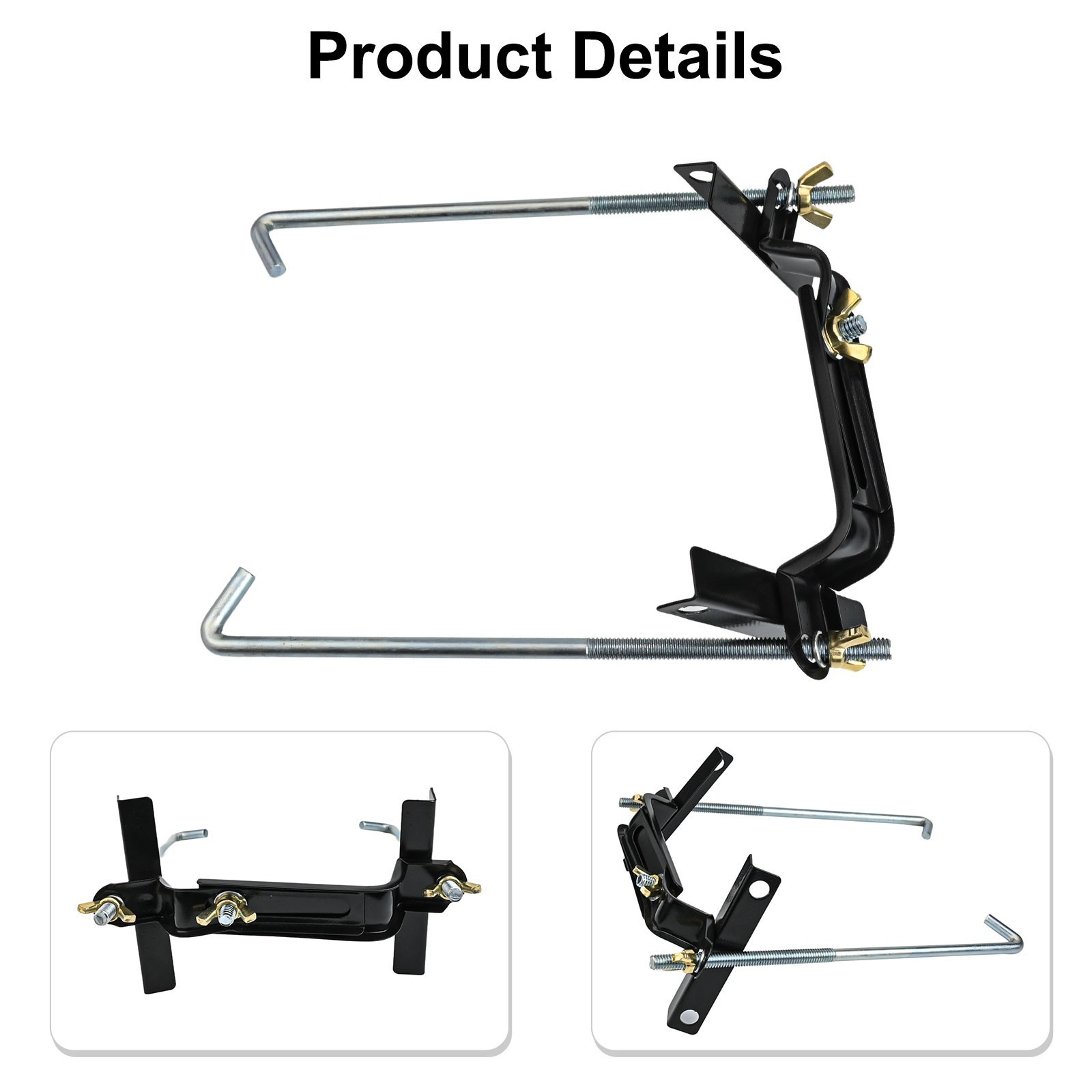 9.1inch Adjustable Car Battery Tie Down Bracket Holder Storage 23cm