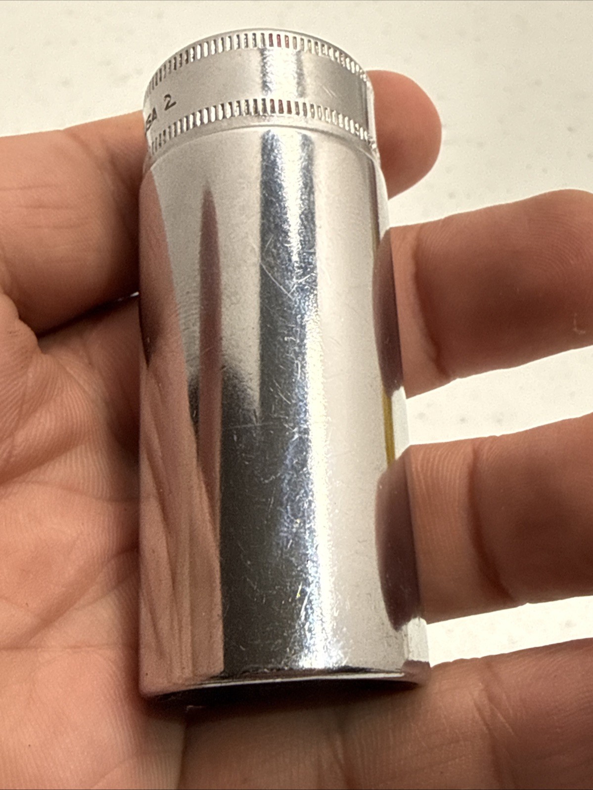 Snap on Tools SFSM21 21mm Metric Drive Deep Socket 3/8″ Drive 6 Point USA