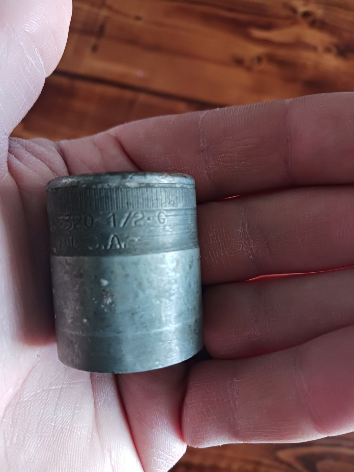 Snap-on USA 12 Point 1/2″ Drive 1″ Shallow Socket SW-320½ SAE Impact 1½» Tall
