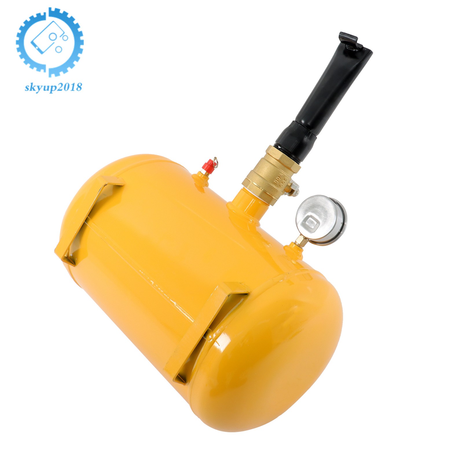 145 PSI Yellow 5 Gallon Heavy Duty Air Tire Bead Seater Blaster Seating Tool