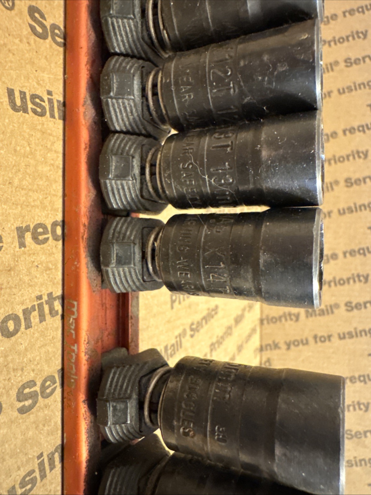 Mac Tools 9 Pcs 3/8″ Drive Twist Socket Set 10-19mm Missing 18mm XT Series