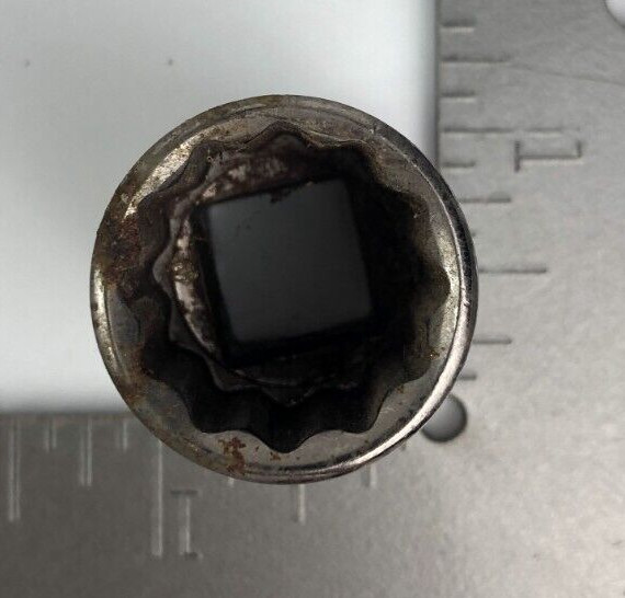 Craftsman 3/4″ 12 Point 1/2″ Drive Socket 34652 Made In USA