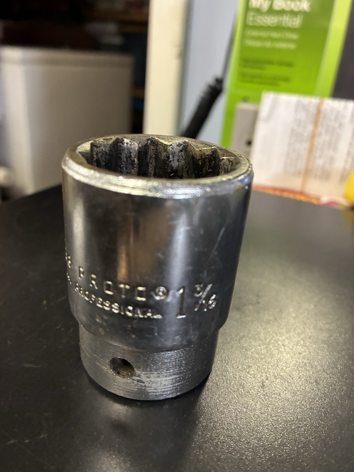 PROTO 5538, 1-3/16, 3/4″ Drive Professional 12 Point Socket