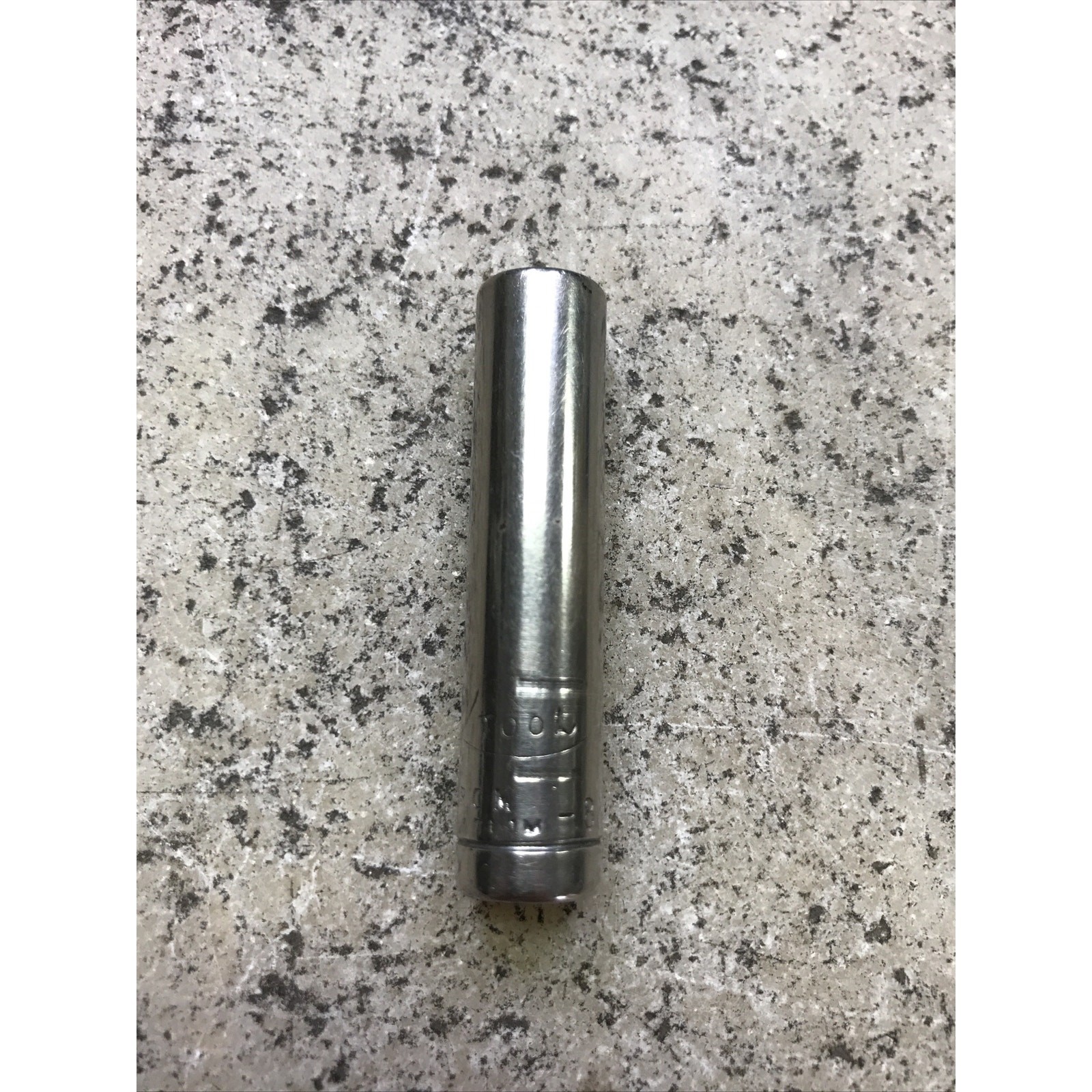 Vintage K Tool Chrome Socket 1/4″ Drive 8 MM 6 Point Deep Well – Fast Shipping!