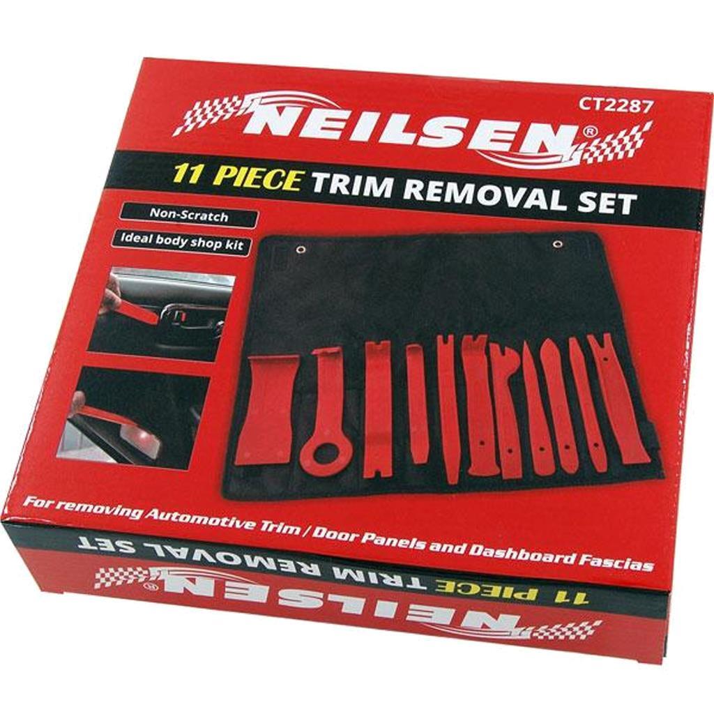 Neilsen 11pc Car Door Plastic Trim Panel Dash Installation Removal Pry Tools