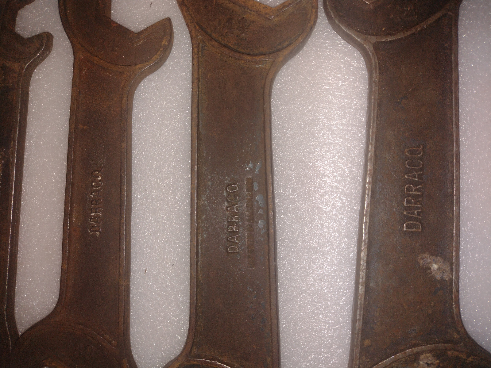 DARRACQ Wrenches Spanners Vintage 1900’s Rare for Classic Vehicles Automotives