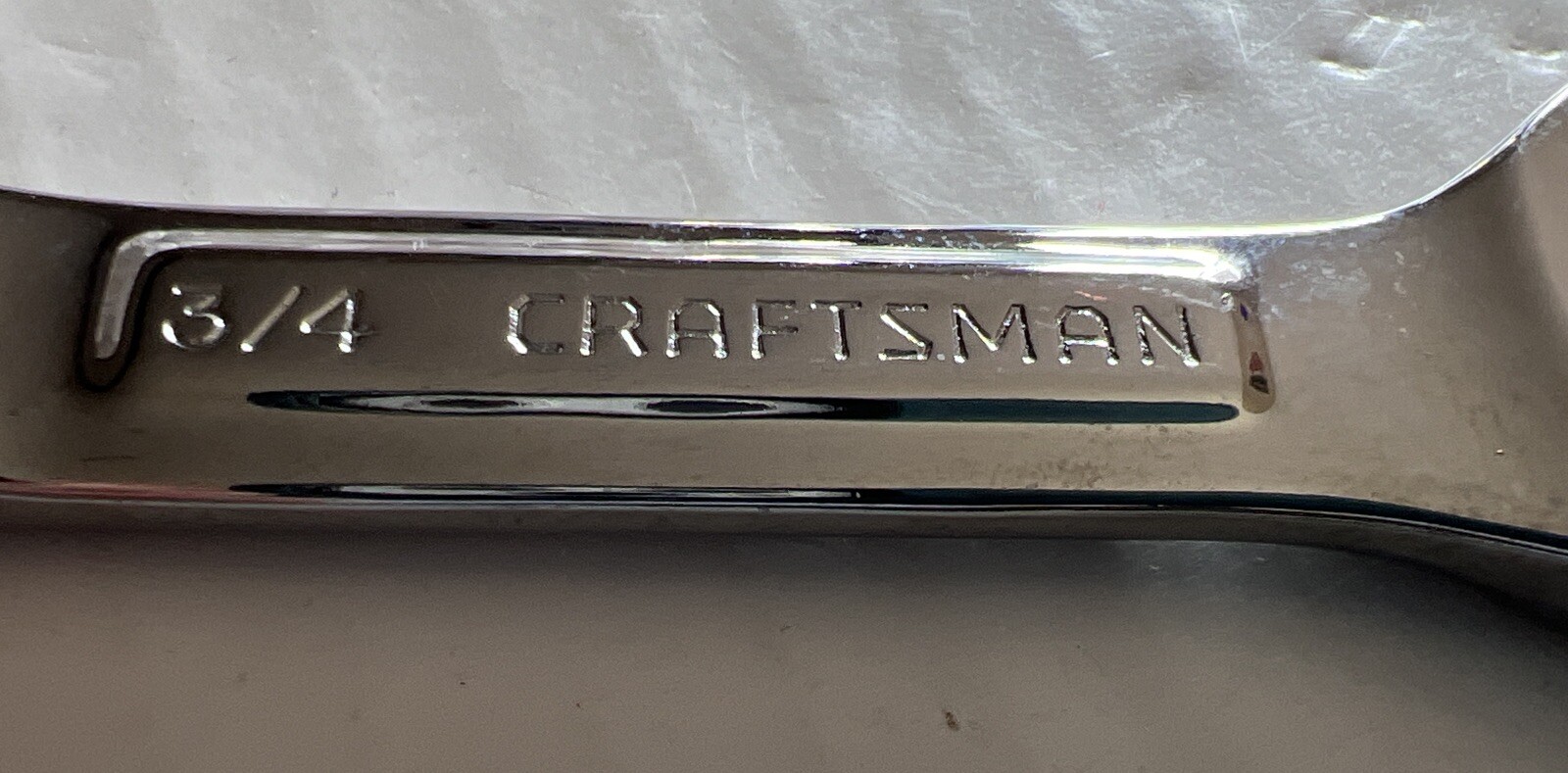 Craftsman 44109 SAE 3/4″ 12 Point Stubby -VV- USA Combination Wrench