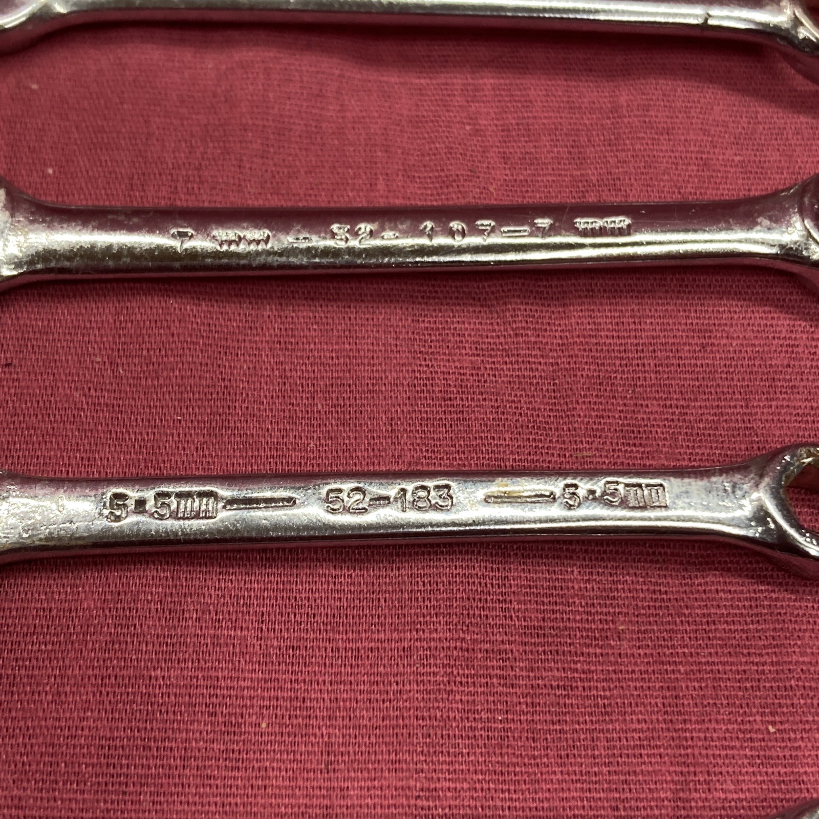Armstrong Armaloy 5mm 5.5mm 7mm 8mm 9mm Wrench Set Lot Of 5