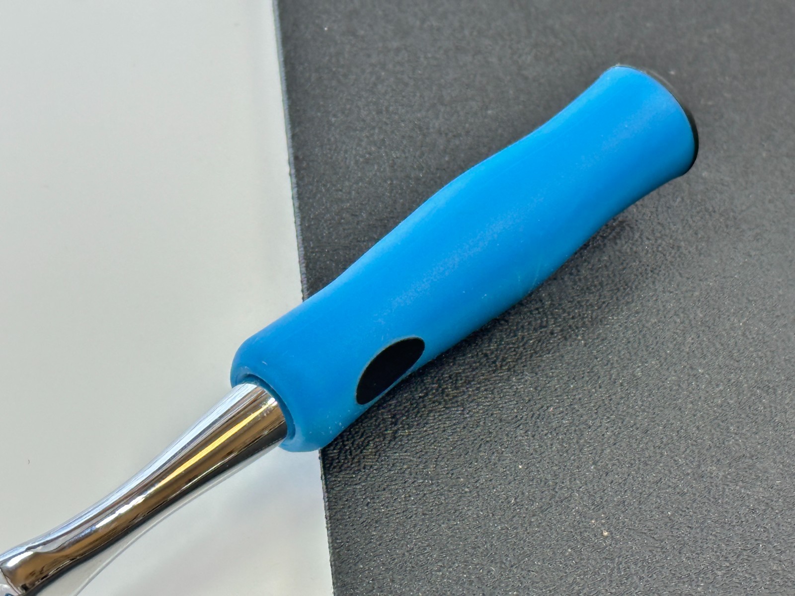 NEW Cornwell Tools USA TR72HB 1/4” Drive 72 Tooth BLUE Soft Grip Ratchet
