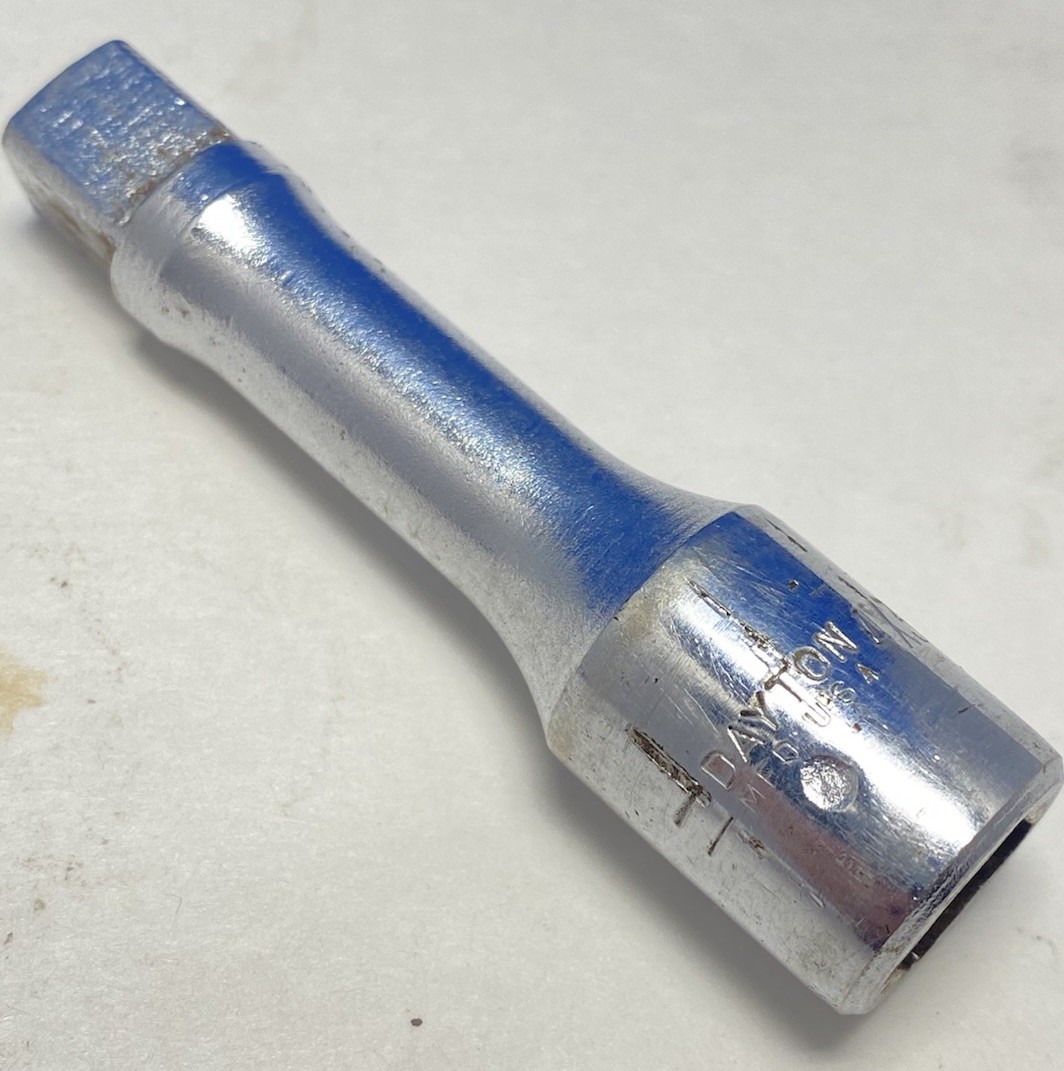 Dayton USA 3/8” Drive Socket Extension 2.75” Long #4X353 Vintage